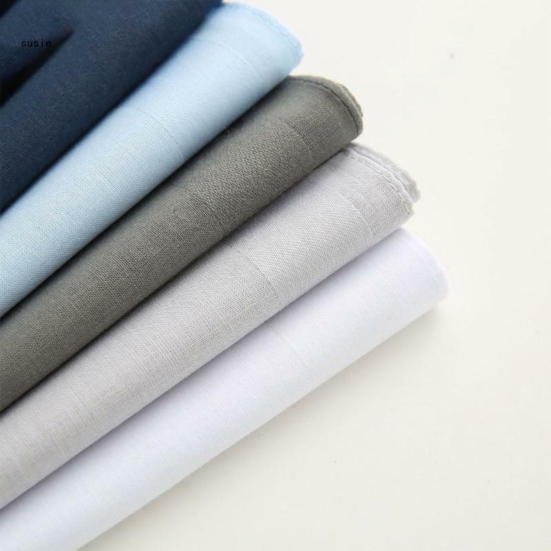X7ya prático lenço limpeza suor para crianças, homens, mulheres, idosos, lenço bolso, para marido, pai