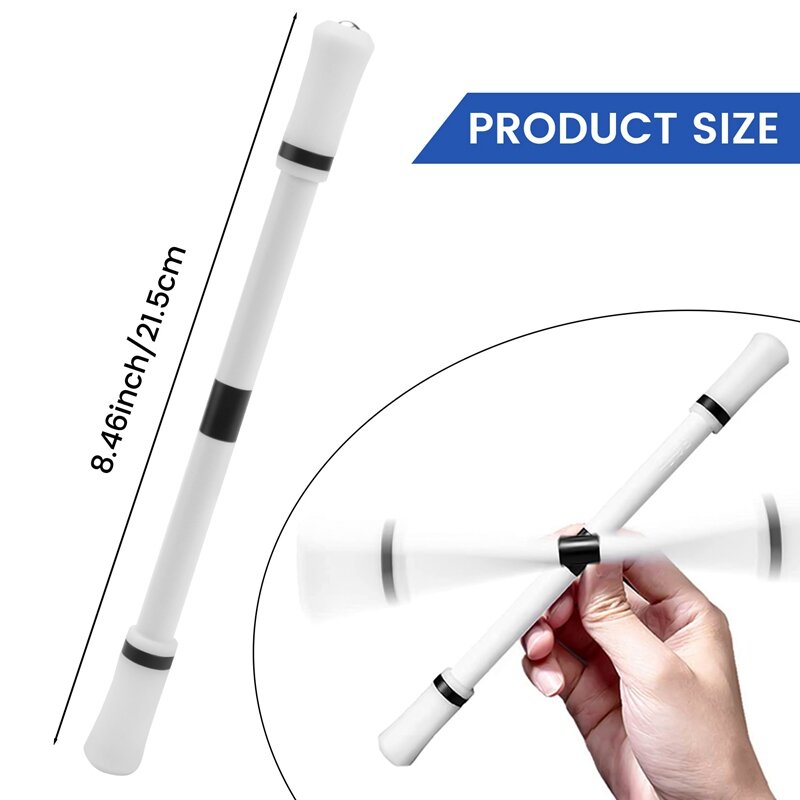 Pen Spinning Rotating Finger Pen Detachable Spinning Mod Reduced Pressure For Kids And Adults Office School Supplies