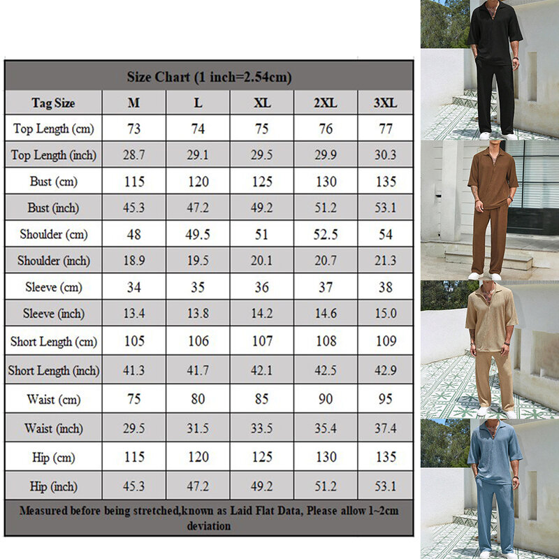 Pant Men's Suits Spring Summer Vacation Autumn Casual Daily Fashion Outfits Lapel Male Slight Stretch Comfy Fashion