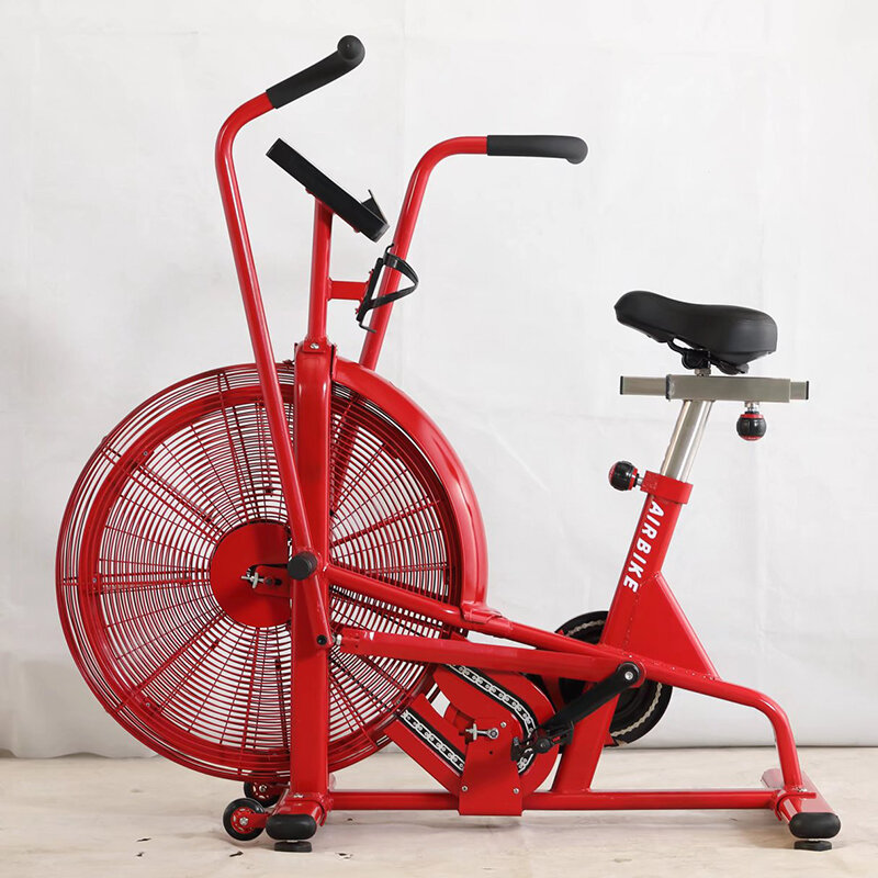Kipas angin sepeda olahraga, peralatan Fitness rumah latihan komersial sepeda berputar tahan angin