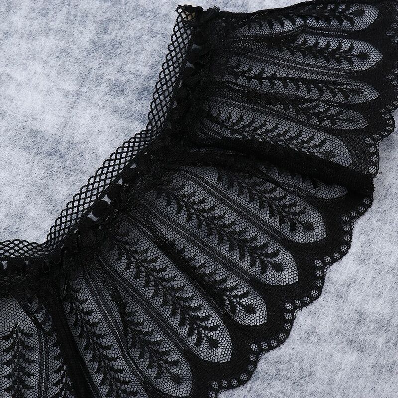 Autunno inverno organo maniche finte polsino finto maglione selvaggio maniche finte maniche Decorative da polso pieghettate