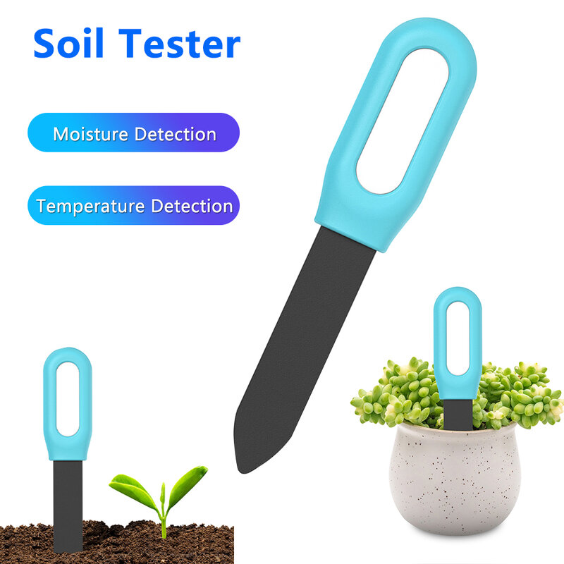 Умный тестер влажности почвы Tuya, прибор для измерения температуры и влажности, для сада, бонсай, автоматический ирригационный детектор с мобильным приложением