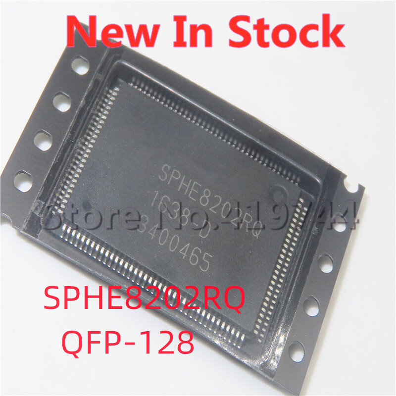 1ชิ้น/ล็อต SPHE8202RQ SPHE8202 SPHE8202RQ-D QFP-128 SMD DVD ถอดรหัสชิปใหม่ในสต็อกคุณภาพดี