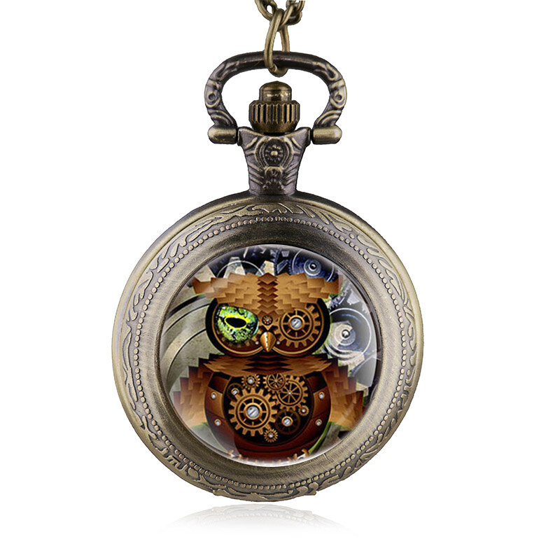 Nouvelle montre de poche à quartz moyenne pour hommes femmes collier rétro 80cm collection JOArt pocommuniste montres HB284-2 cadeau
