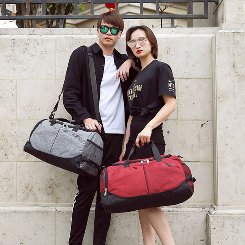 Bolso de viaje de gran capacidad para hombre y mujer, bandolera de un solo hombro, versión coreana, equipaje portátil de alta calidad, nuevo