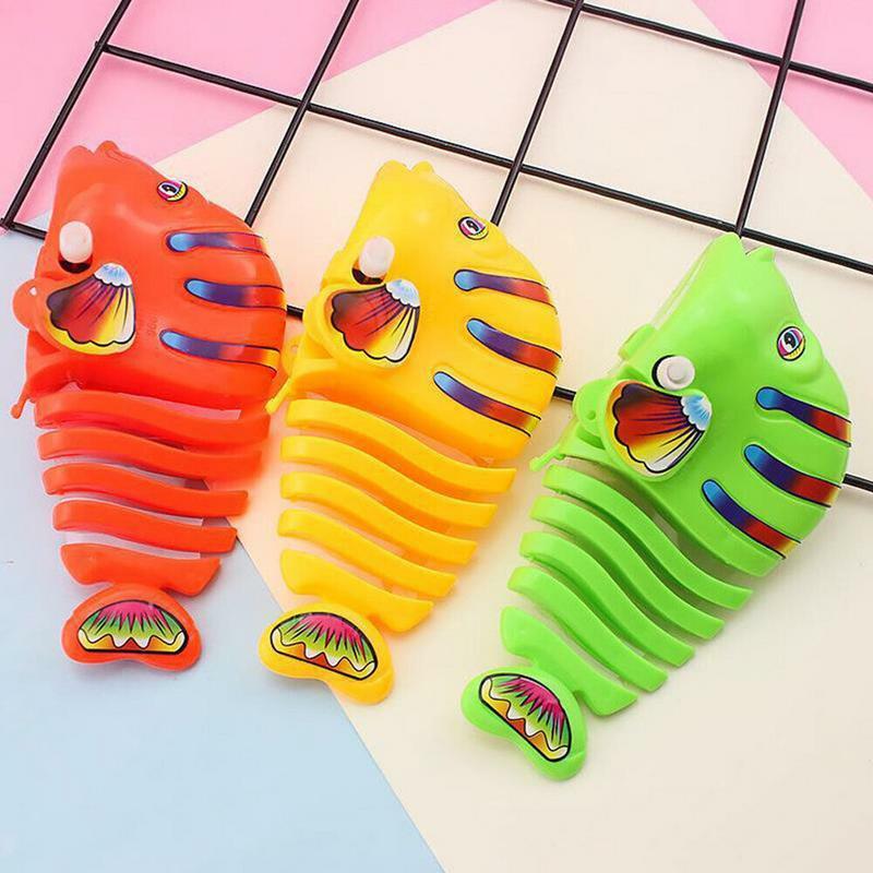 Fish Toys For Kids Funny Clockwork Fish Toy For Kids Parent-child Interactive Toys For Bathroom Basin Swimming Pool Or Tub