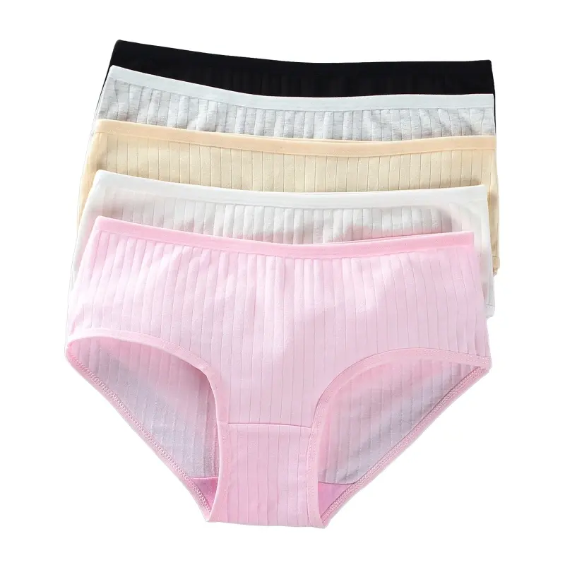 3PC Teenager Briefs Girls Underwear Cotton Briefs Sports Letters Breathable Briefs Pupils 8-12-14 Years