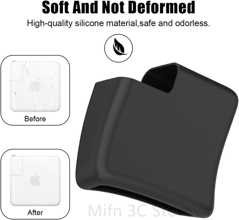 for Mac Book Pro 16 15 14 13 inch 2021 2020 2019 Laptop Power Supply Silicone Case for MacBook 96 87 85 67 61 60 35 30 29W Case
