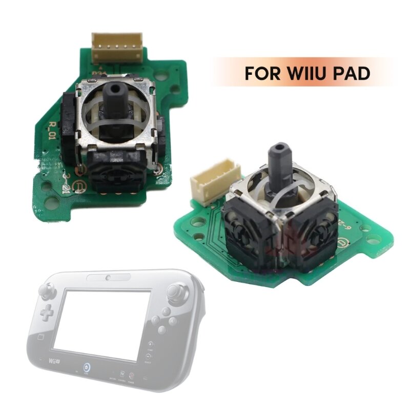 Módulos joystick analógico esquerdo e direito M6CA para substituição peças do controlador WiiU