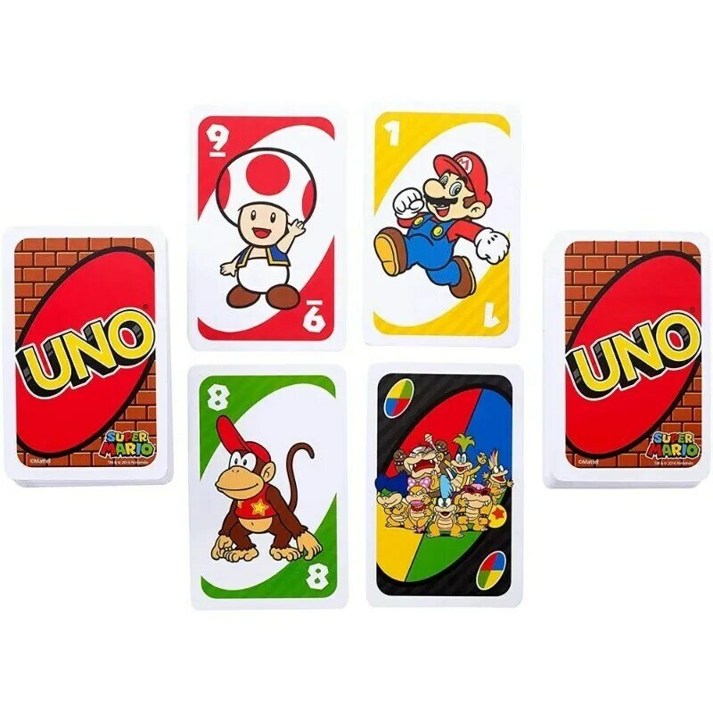 Mattel UNONo милосердия игра межзвездные Детские карточные игры семейная Веселая Детская игрушка для покера игральные карты
