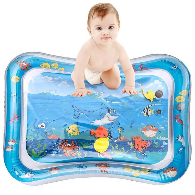 Детский водный коврик, надувная подушка, водный игровой коврик для младенцев, развивающая детская игрушка для раннего развития, летние игрушки