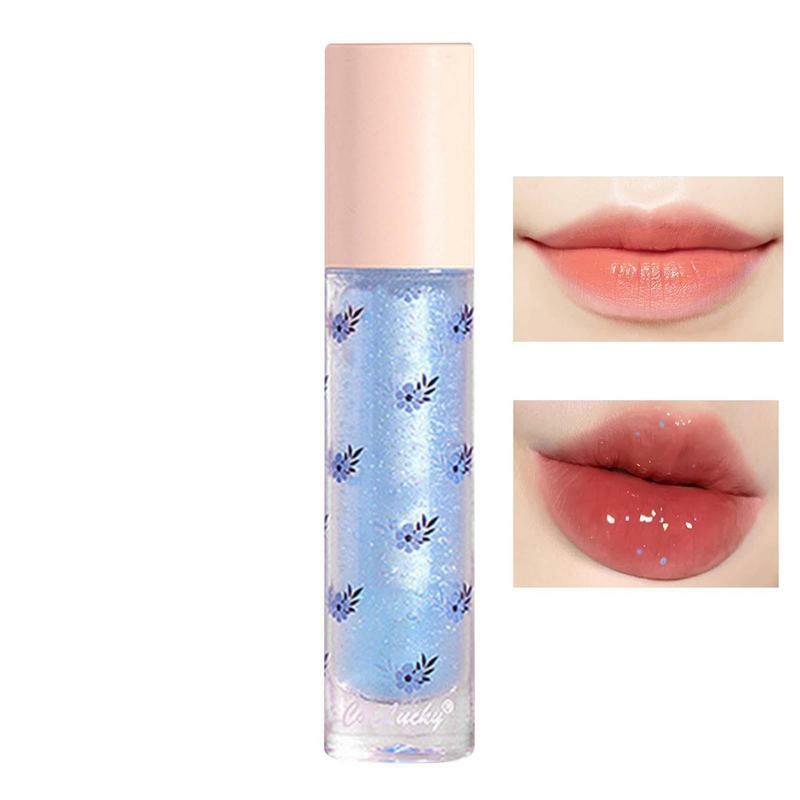 Lip Plumper Lip Filler dla kobiet Beauty Lips Plumping błyszczyk-hydratumize przez cały dzień nosić peptydy kwasu hialuronowego widocznie