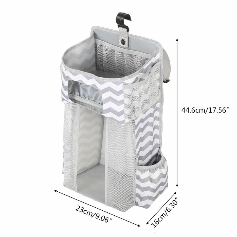 Diaper Stacker Hanging Storage Bags for Crib or Wall Baby Shower Gifts G99C