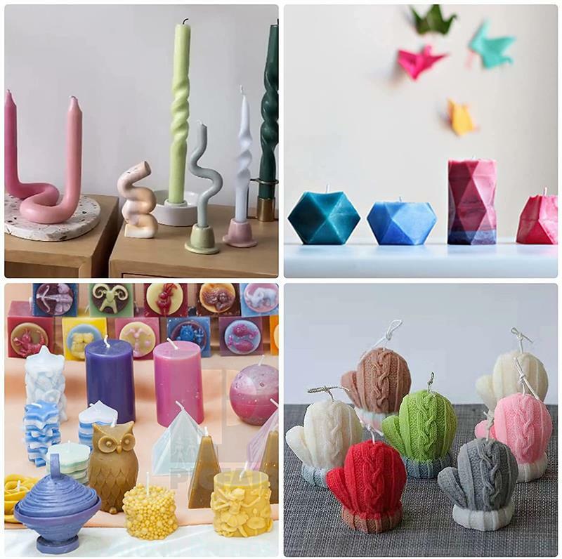 Colorants pour bougies, 34 couleurs, cire, Pigment colorant, cire de soja, savon, bricolage, fournitures pour fabrication de bougies