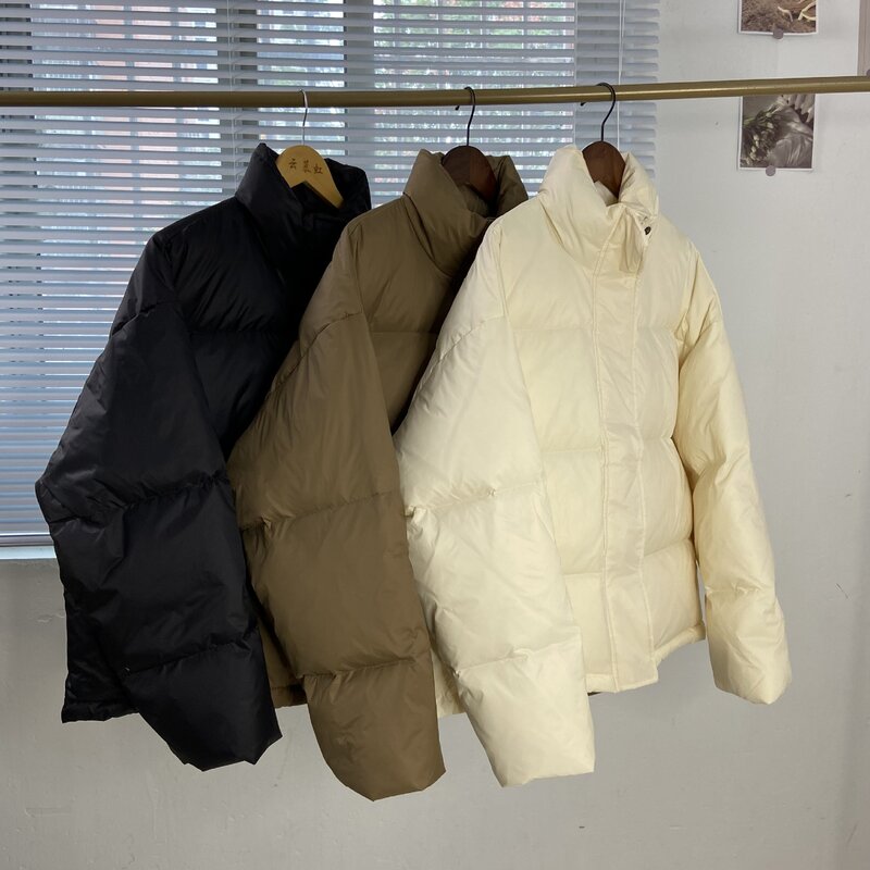 PFBTO – manteaux en duvet de canard blanc, mi-longs, à la mode, nouvelle collection hiver 2022