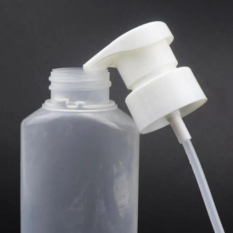 5x botol busa bening plastik, wadah pompa Dispenser sampo sabun 150ml