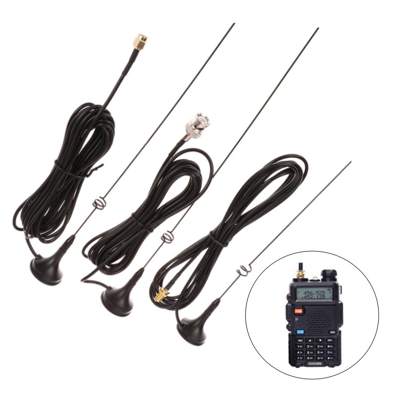 Dla NAGOYA UT-108UV antena UT-108 dwuzakresowy UHF VHF 144MHz/430MHz dla Baofeng TYT/WOUXUN HYT Radio dwukierunkowe