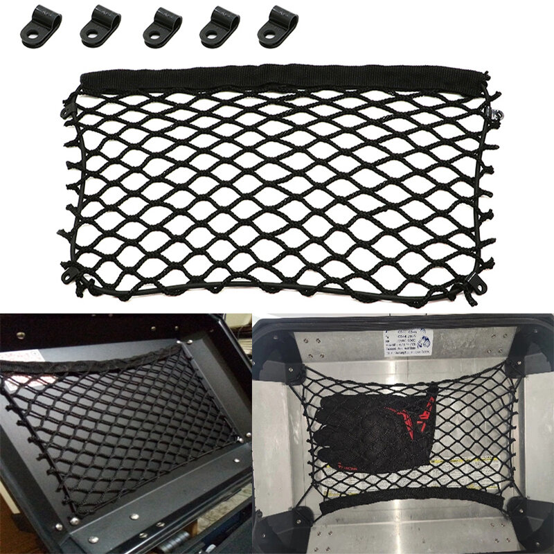 For BMW Motorcycle Nets Organizer Luggage Storage Cargo Moto Net Mesh top case GS R1200GS R1250GS F700GS F850GS F750GS F650GS