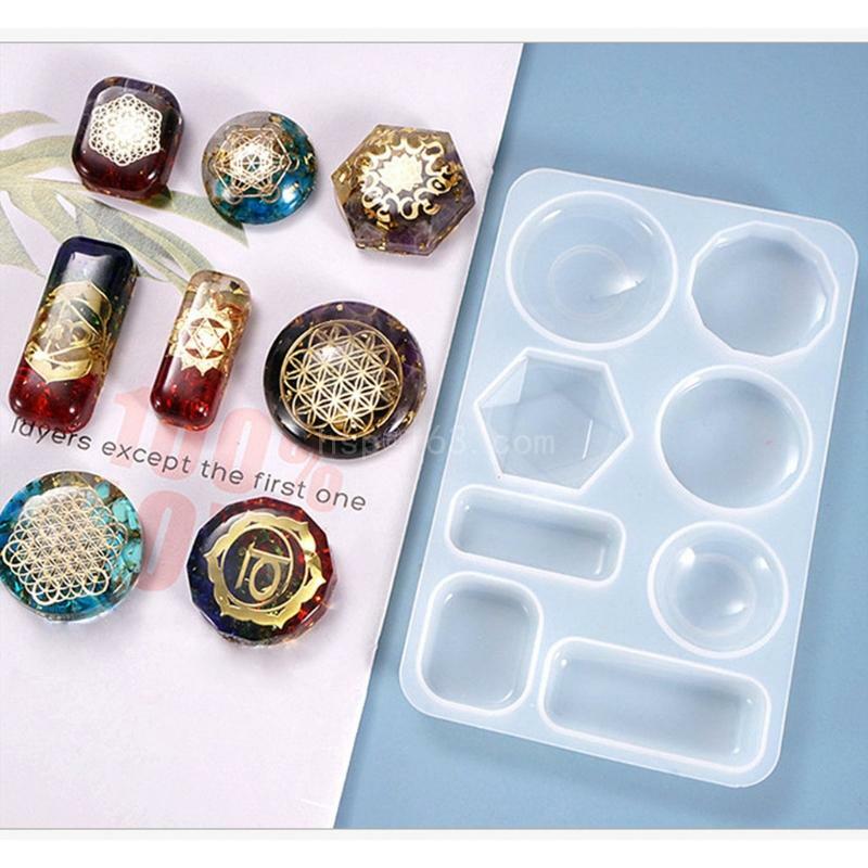 Handmade DIY Earrings Silicone Mold Eardrops Danglers UV Crystal Resin Epoxy Mold DIY Art Crafts Ear Studs Casting Mold