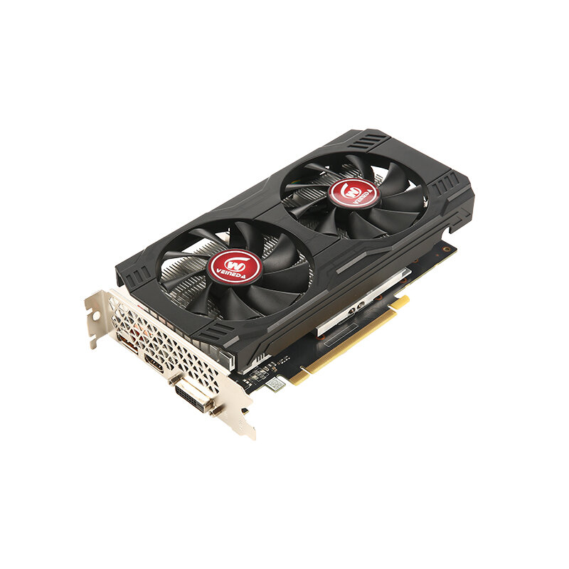 Veineda การ์ดจอ GTX 1660 Super 6GB GDDR6 192Bit 7000MHz GPU การ์ดแสดงผลสำหรับ NVIDIA GeForce ซีรีส์เกมได้รับการตกแต่งใหม่