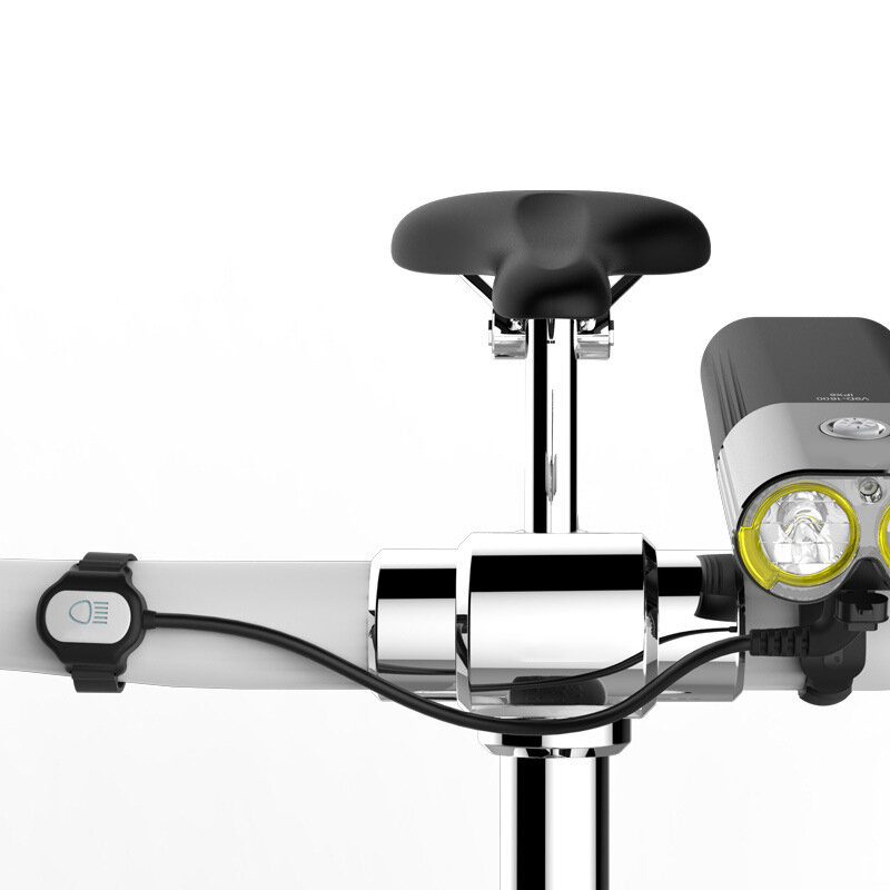 Accessoires de vélo de commutateur à distance de fil de lumière avant de vélo en plein air pour Gaciron V9C-400/V9C-800/V9D-1600/V9D-1800