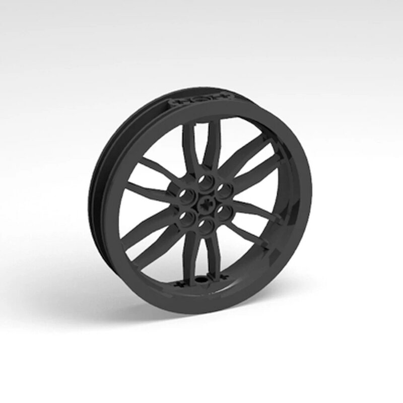 Blocos de construção pneu da roda da motocicleta compatível com legoeds 11957 88517 funções de energia tijolos montado peças técnicas