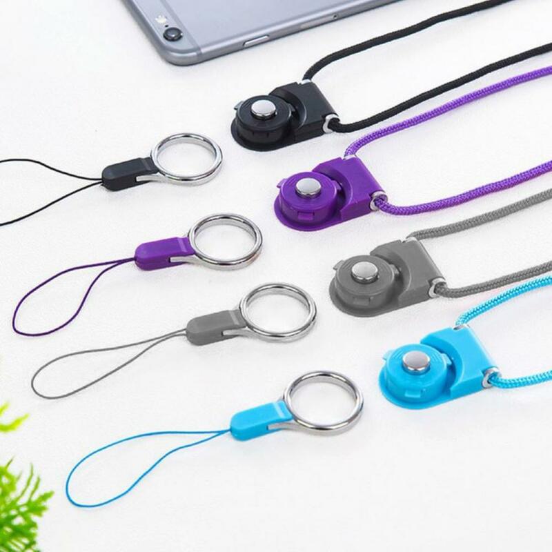 Detachable Neck Strap Necklace Long Lanyard String Holder For Cell Phone Case Camera USB Flash Drive Keys ID Card Badge