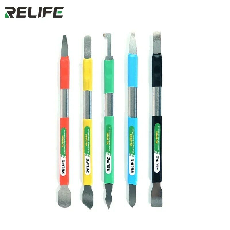 RELIFE RL-049A Double-headed Prying Knife for Iphone Android Remove The Glass Back Cover Tin Scraping Blade Maintenance Tool