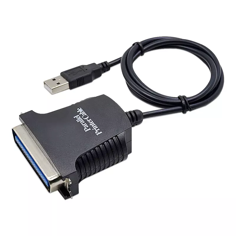 USB 2.0 Type A To Centronics Parallel 36Pin Port Adapter IEEE 1284 CB-CN36 Printer Cable for Computer Laptop PC Lead Print
