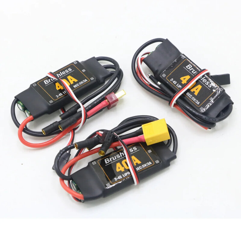 4 pz/lotto Brushless 40A ESC Speed Controler 2-4S con 5V 3A UBEC per RC FPV Quadcopter RC airples Helicopter