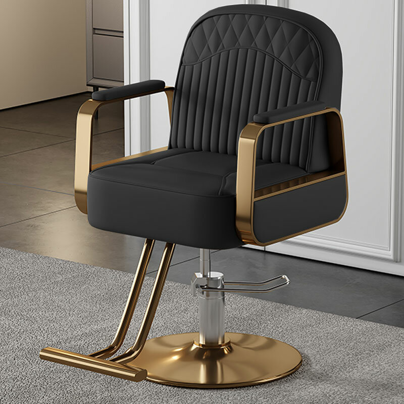 Luksusowy estetyczny stołek krzesła fryzjerskie stylista Manicure makijaż krzesła fryzjerskie fryzjerstwo Silla De Barberia meble fryzjerskie