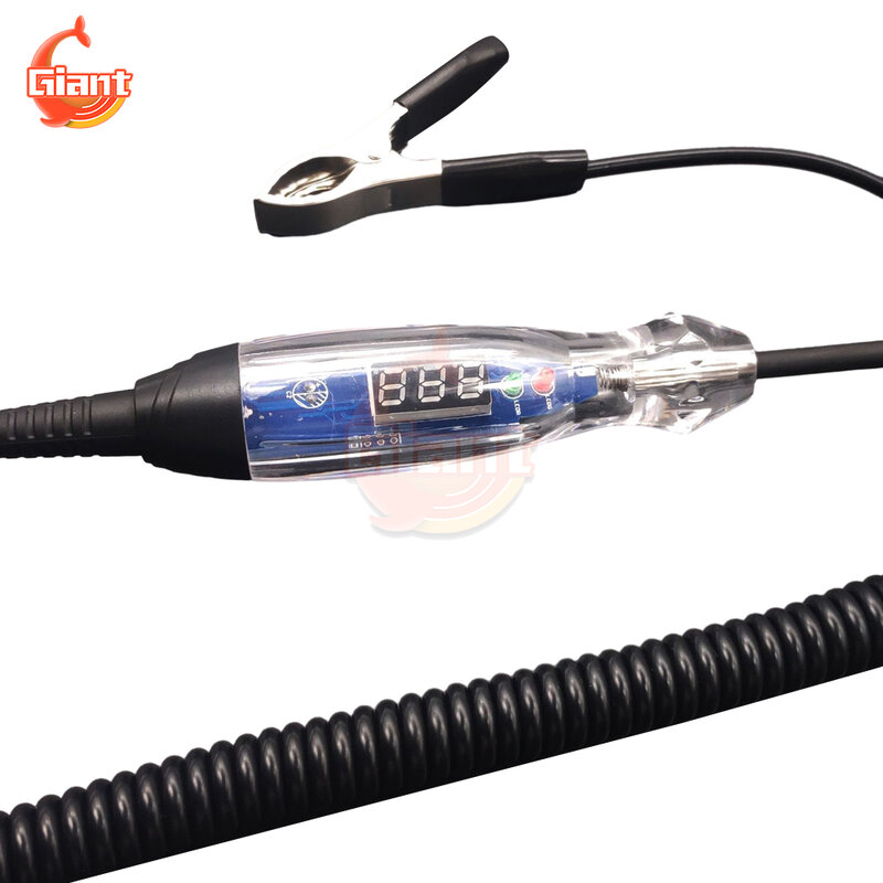 NS836 DC3-60V Digital Voltage Tester LED Lamp Electric Circuit Line Test Pen Portable Automotive Fault Diagnostic Repair Tools