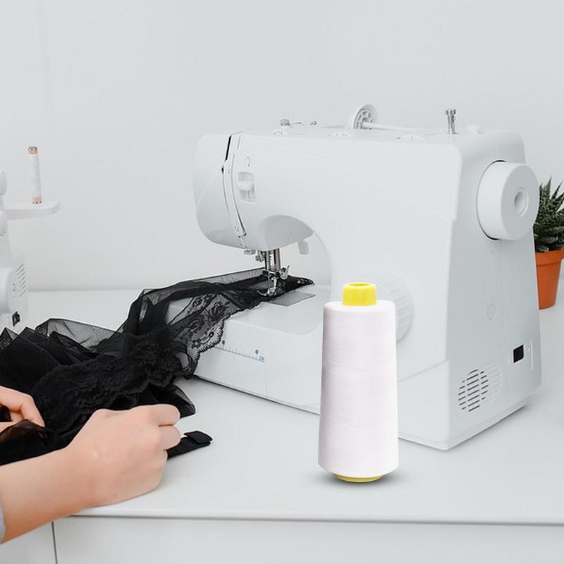 Multi-Purpose Thread máquina de costura, bordado e ferramenta de costura para produtos de couro Making, 8000 jardas Thread Carretéis