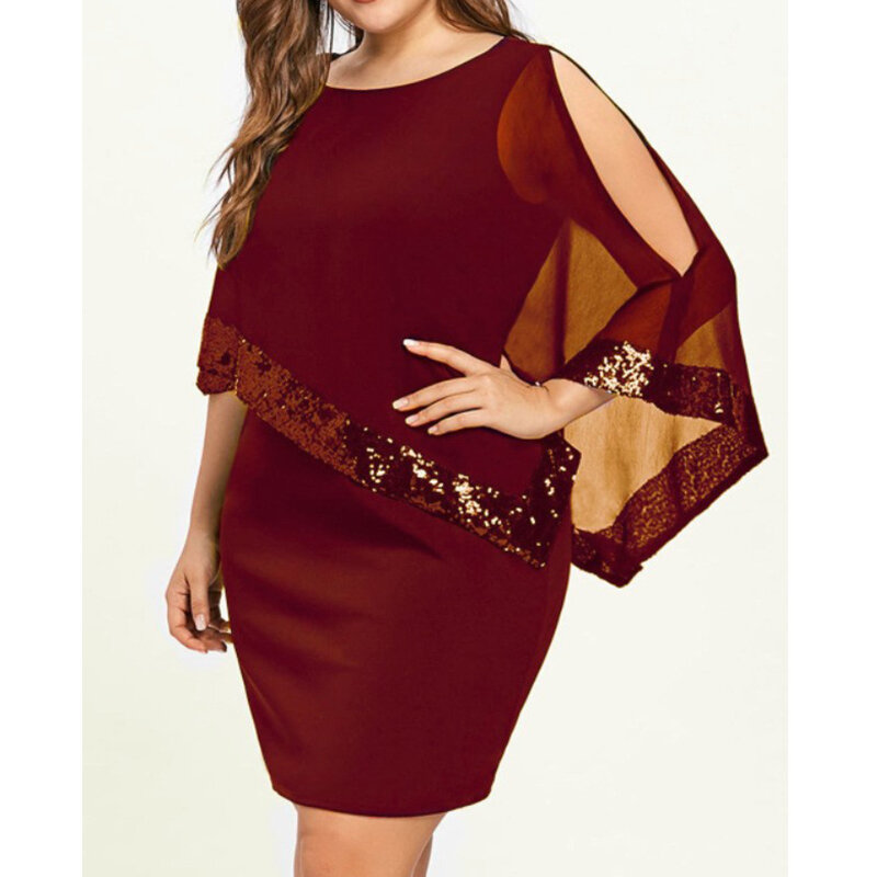 الخريف الشتاء حجم كبير تصميم مثير غير النظامية حقيبة الورك فستان المرأة قبالة الكتف الترتر موضة المتضخم شيك Vestidos دي فيستا