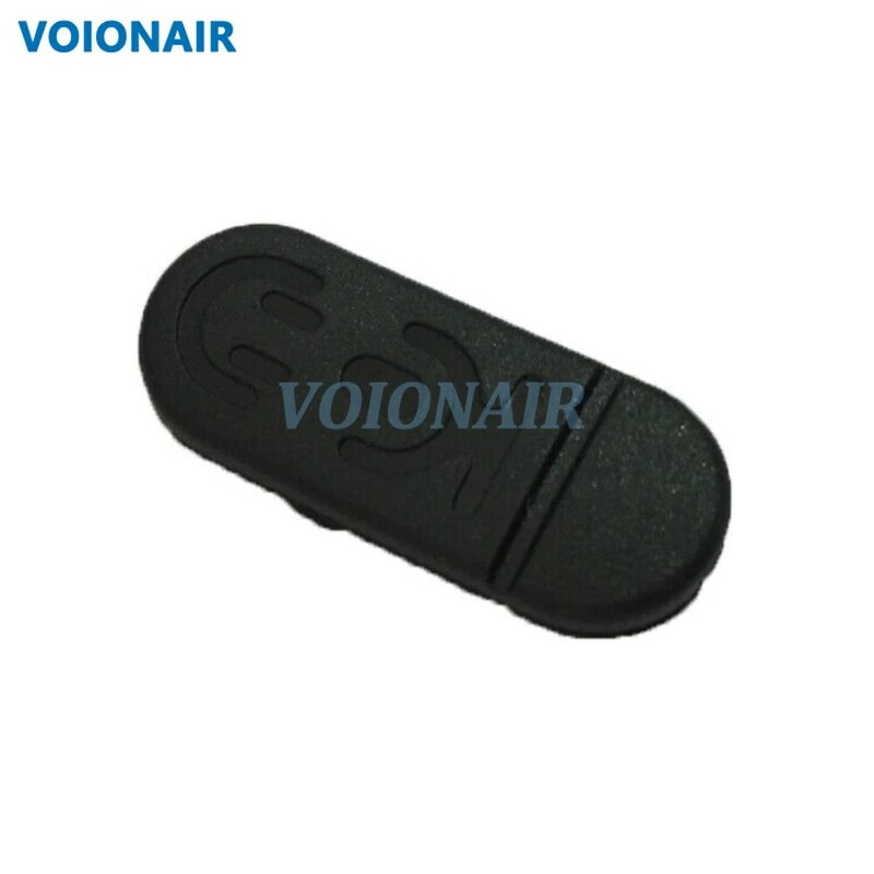 VOIONAIR 모토로라 라디오 이어폰 잭 사이드 커버, 먼지 커버, EP350, CP185, CP1300, CP1200, CP1308, CP1660, 10 개