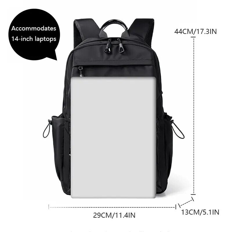 Рюкзак для 14-дюймового мальчика, многофункциональная вместительная школьная сумка с Usb-зарядкой для студентов, удобная сумка для ноутбука