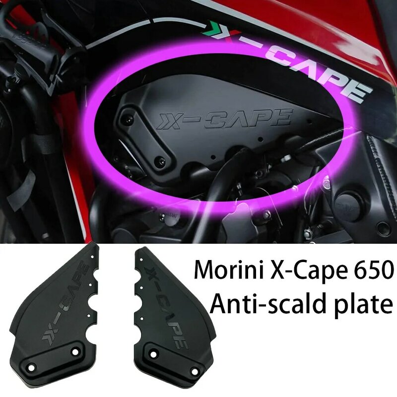 New Fit Morini X-Cape 650 Scalding Plate Heat Shield Shield Anti-scottatura Board Guard per Morini X Cape 650 XCape 650 XCape650