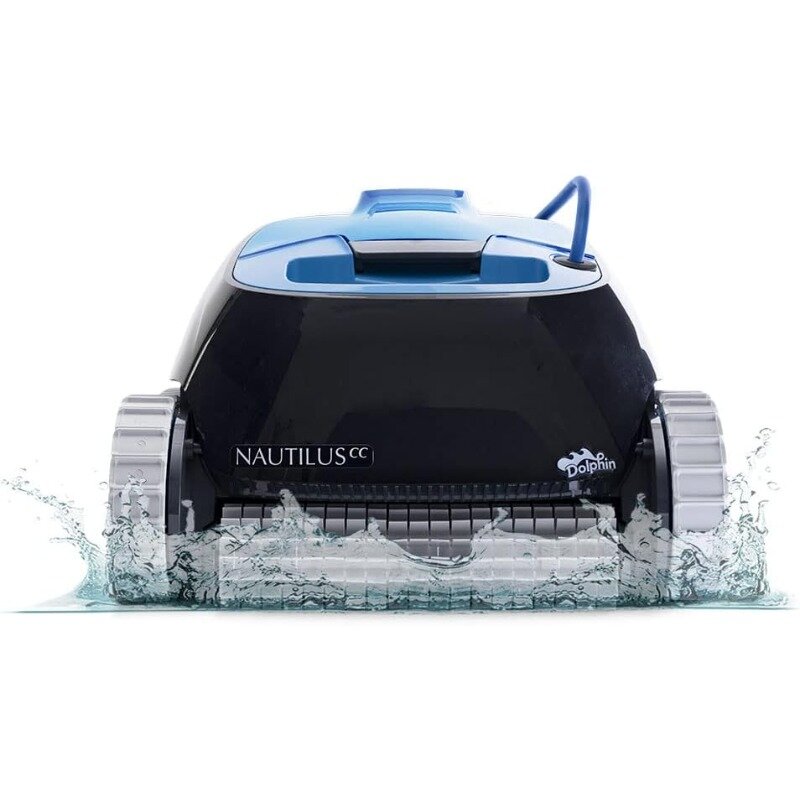 Dolphin Nautilus CC Robotic Pool Vacuum Cleaner All Pools up to 33 FT - Wall Climbing Scrubber Brush