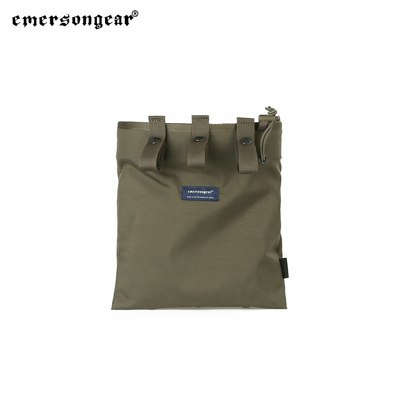 Emersongear Tactisch Magazijn Dump Pouch Opvouwbare Edc Bag Molle Utility Mag Pocket Comabt Airsoft Hunting Camping Wandelen Nylon