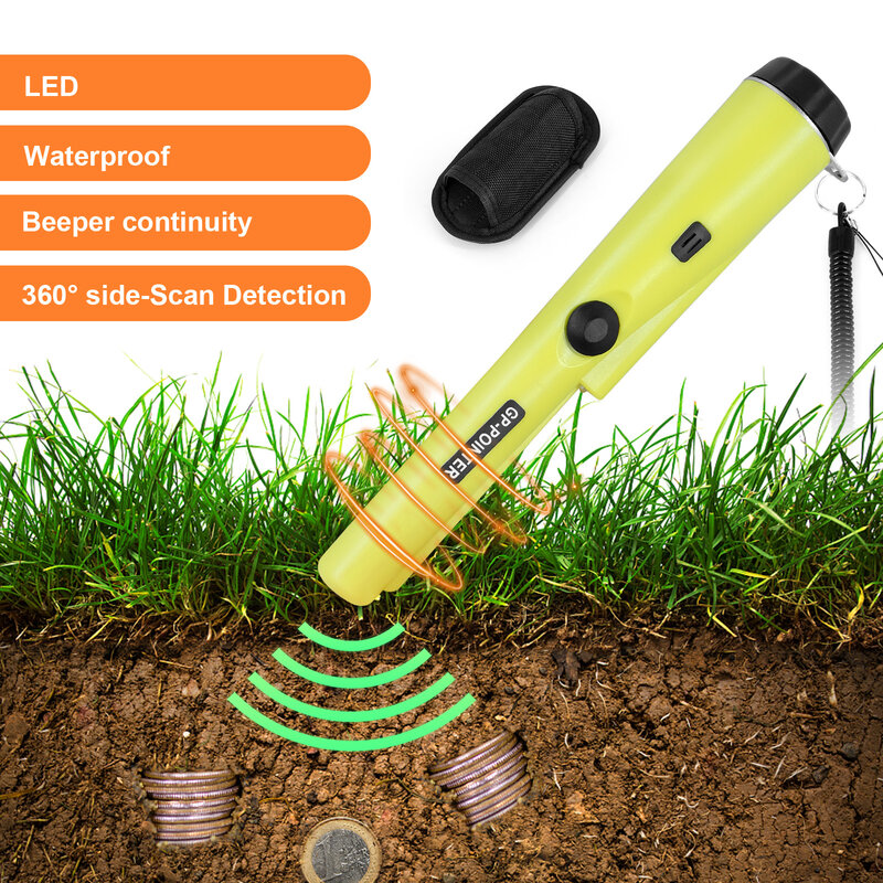 GP-Pointer S New Upgrade Pointer Metal Detector Pinpoint Pinpointing Gold Digger Garden Detecting Waterproof