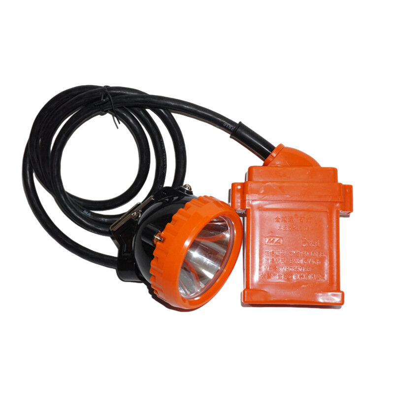 Farol LED impermeável recarregável, Miner Lamp, Mining Lamp com carregador, KL5LM, KL6LM