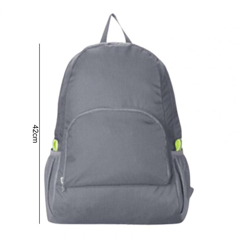 Mochila plegable portátil Unisex, mochila de viaje informal para estudiantes, de gran capacidad, para exteriores