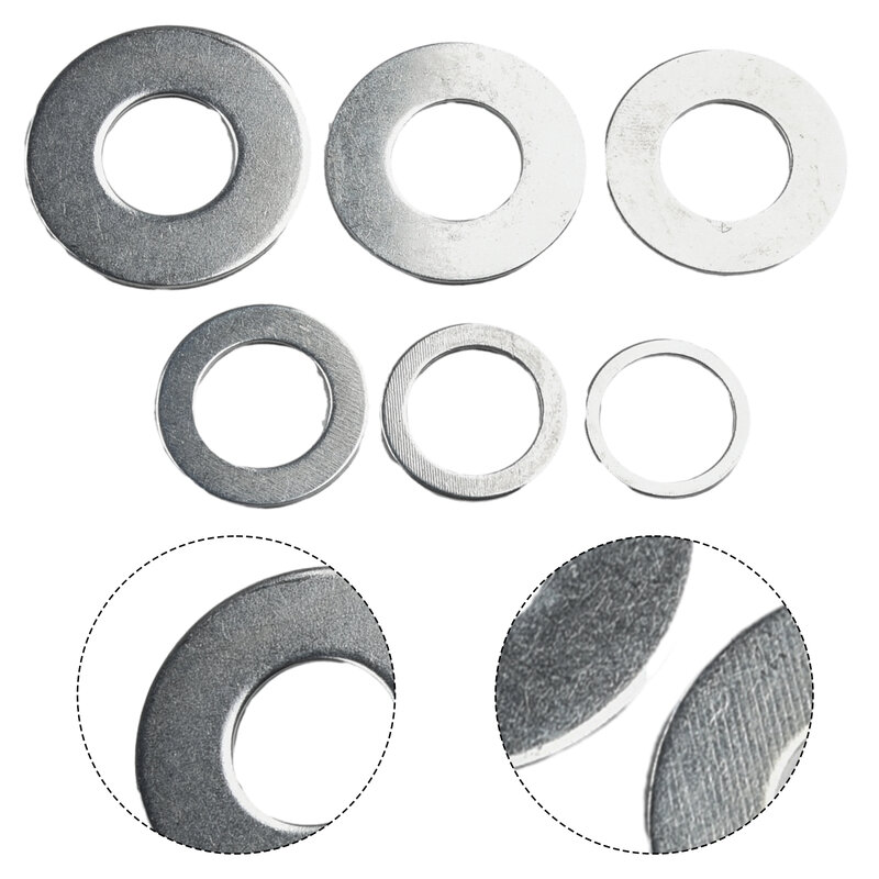Anneaux de réduction de lame de scie circulaire, anneau de conversion, joint d'ouverture de disque de coupe, anneaux d'adaptation de trou intérieur, 20-35mm, 6 pièces
