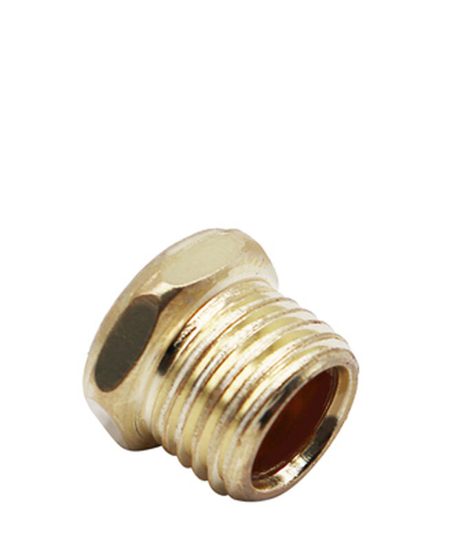 Cabeça plana pneumática de bronze silenciador escape bsl m5 1/8 "1/4" 3/8 "1/2" ruído silenciador encaixe válvula solenóide filtro conector