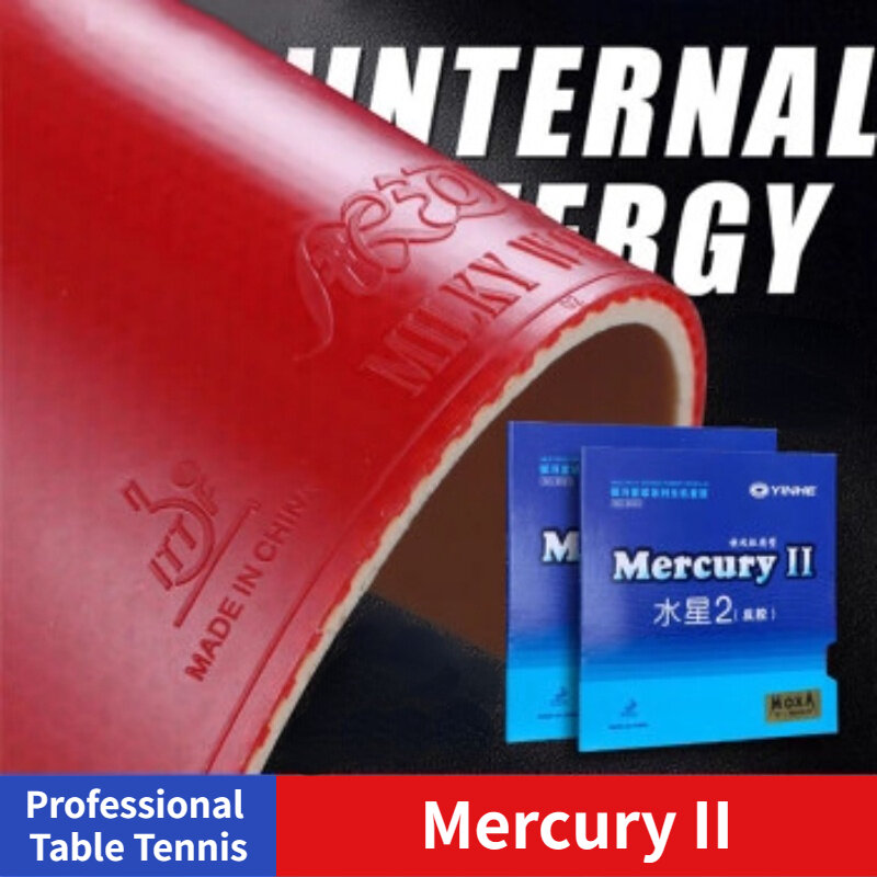 YINHE-Goma de tenis de mesa Mercury II / MERCURY 2, esponja de Ping Pong Original, Control giratorio