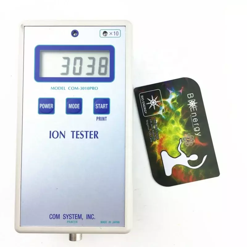 Cartão Ion Negativo Personalizado, Material plástico PVC, Energia escalar Terahertz, Saúde Energy Saver Card