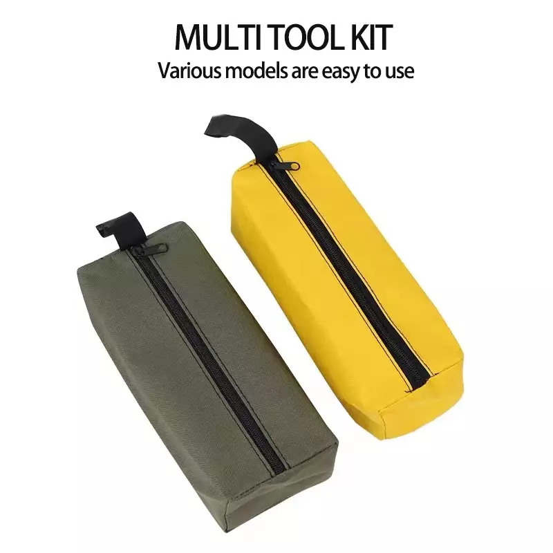 Bolsa de herramientas de reparación pequeña, bolsa de herramientas portátil, bolsa de almacenamiento de herramientas pequeña, bolsa de hardware