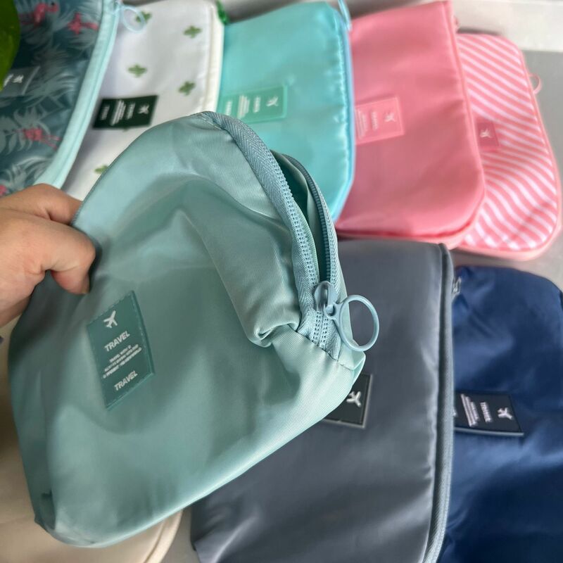 Multifunction Clear Makeup Bag com dois zíperes, impermeável Cosmetic Bag, Feminino Storage Cases, Moda Diamante, Viagem