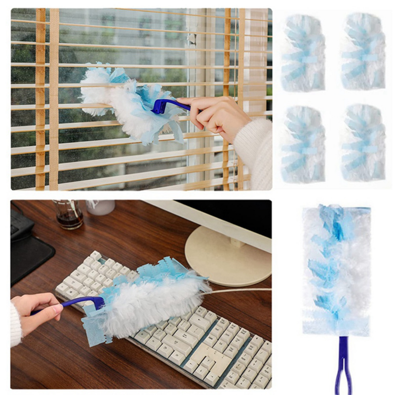 30 Pieces Duster Refills, Disposable Duster Refills Compatible for Swiffer Duster