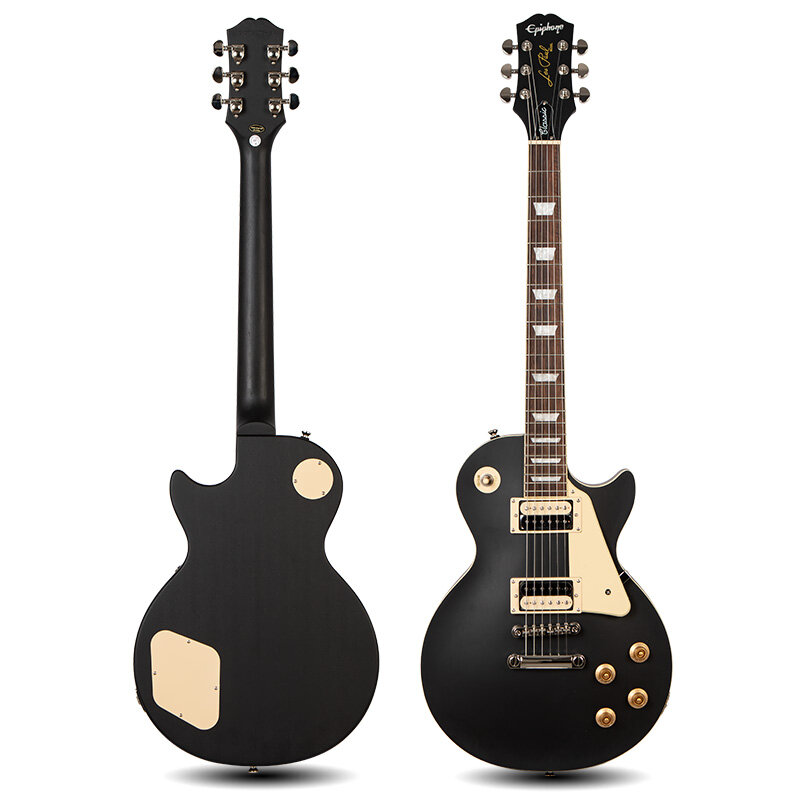 Epiphone Les Paul gitar elektrik klasik, gitar elektrik siap di toko, gitar asli